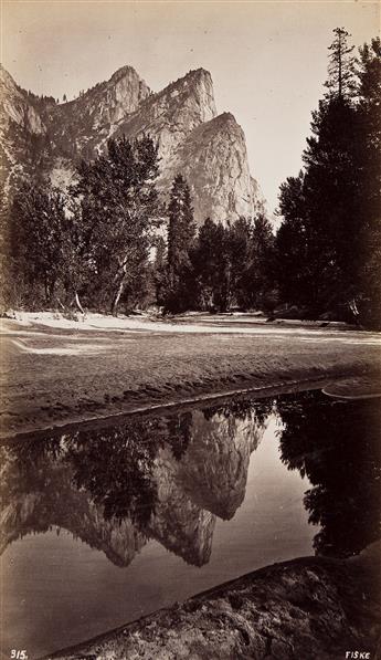 GEORGE FISKE (1835-1918) Views of Yosemite, a suite of 27 photographs. Circa 1884.